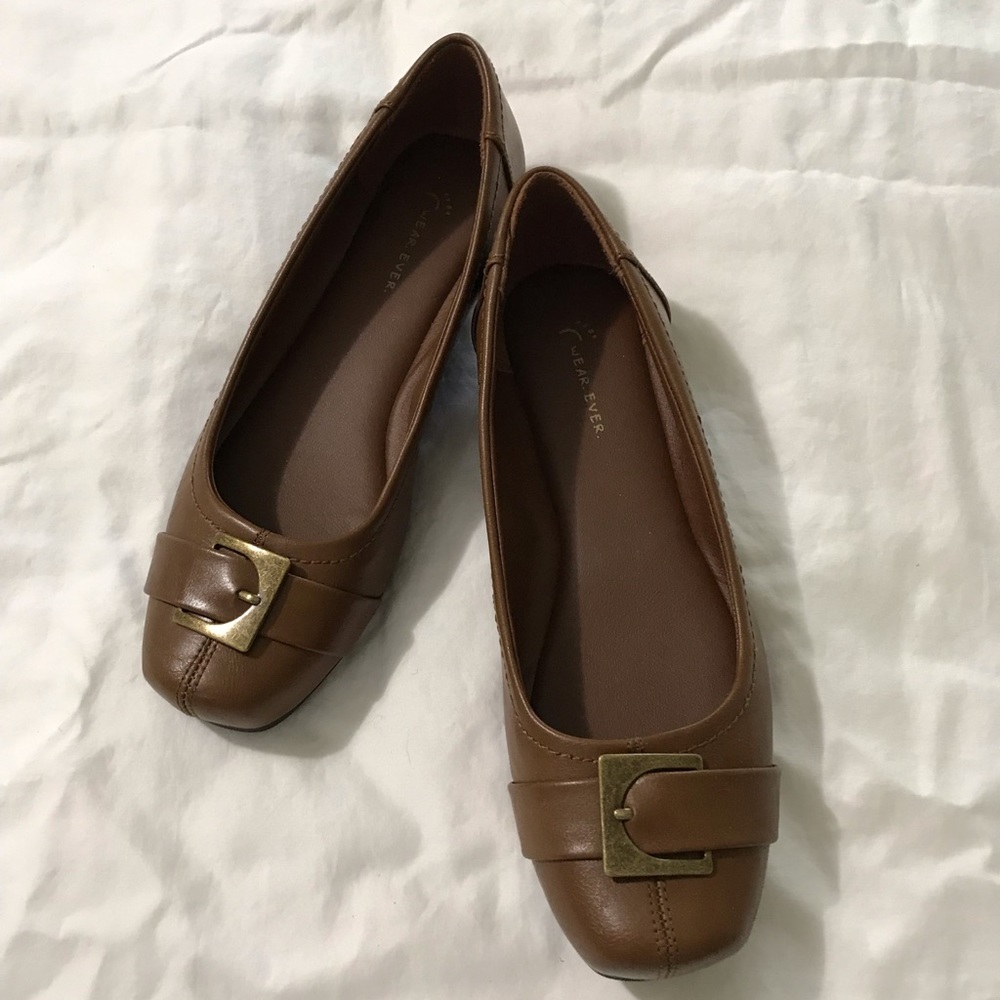 🎈Clearout🎈Wear Ever Square-toe Ballet Shoes